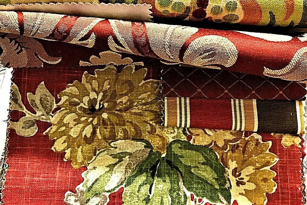 Rolls of fabric from Kasmir at Interior Re-Styling near Council Bluffs, Iowa (IA)